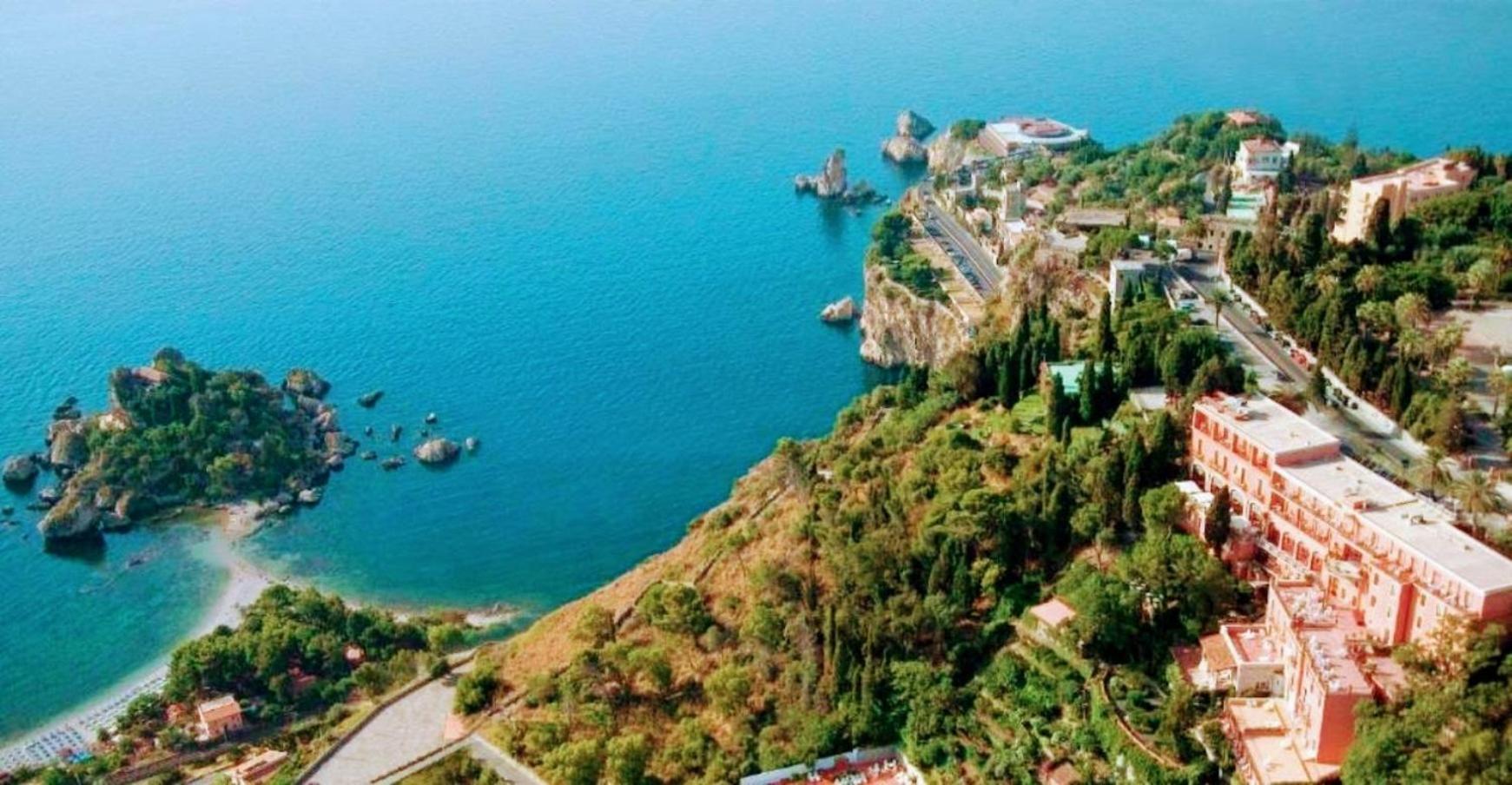 Grand Hotel Miramare Таормина Экстерьер фото